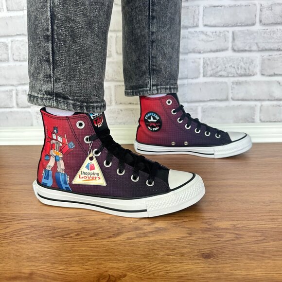 ⭐Converse Transformers 7 Womens Sneakers 40th Anniversary Autobots Shoes A11659C - Picture 4 of 14